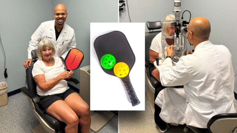 Florida woman says playing pickleball saved her sight: ‘I was really worried’