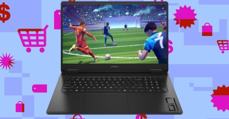 HP’s 17.3-inch Omen gaming laptop with an RTX 5070 is just $1,400.