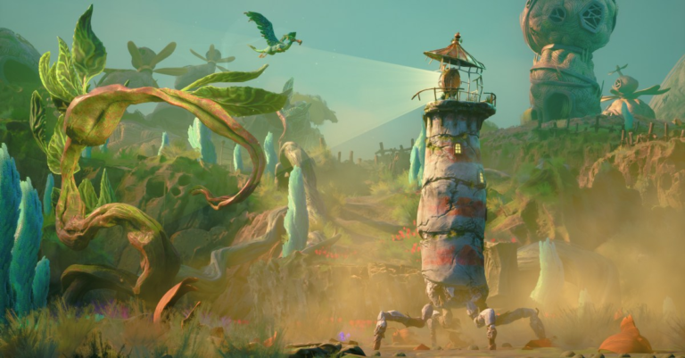 Keeper review: a weirdo Xbox game about a walking lighthouse