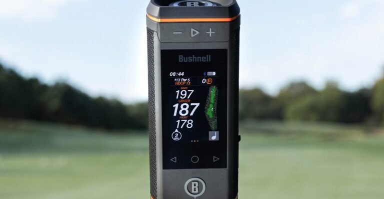 Bushnell’s new touchscreen Bluetooth speaker has golf caddy ambitions