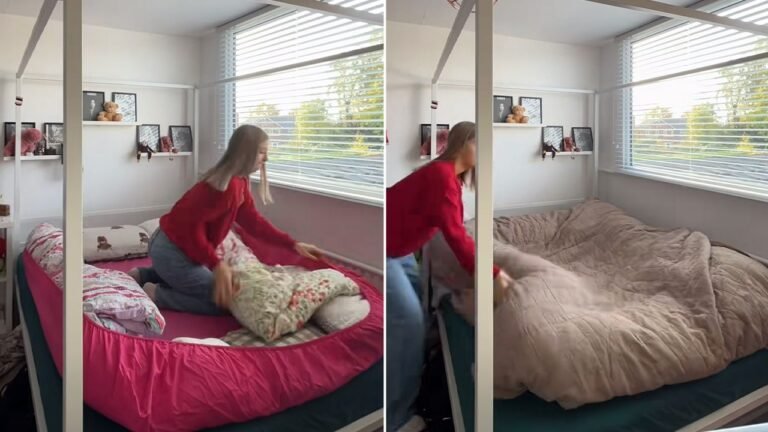 ‘Potato bed’ viral TikTok trend promises better sleep with cozy pillow nest