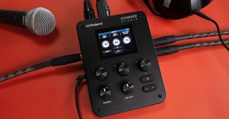 Roland’s Go:Mixer Studio turns your phone into a mobile music studio