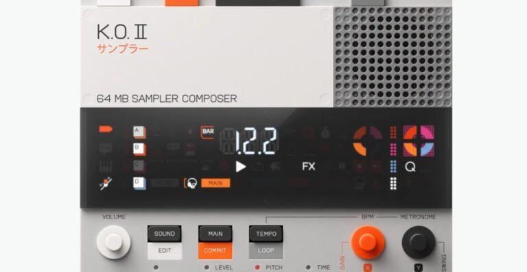 Teenage Engineering adds lo-fi mode, USB audio, and more to its KO II sampler